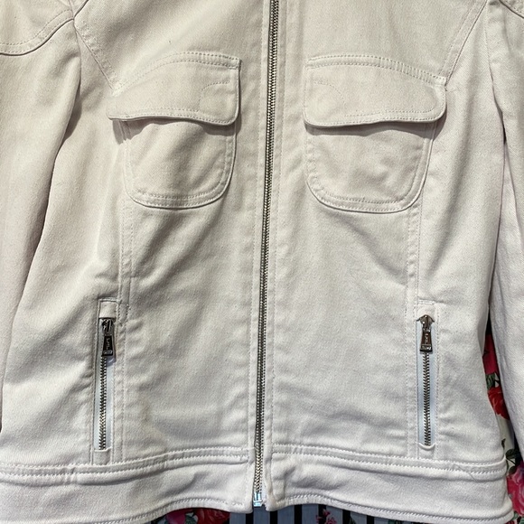 Ralph Lauren White Jean Jacket, women SP - Picture 4 of 6